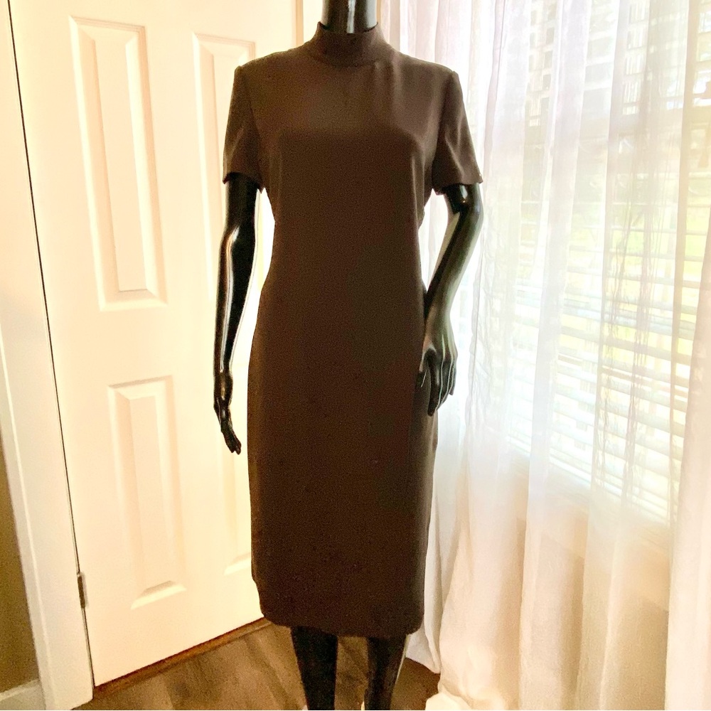 Calvin Klein Faux Wrap Dress